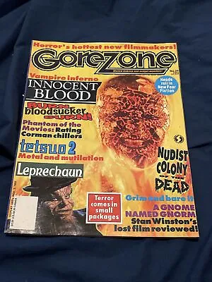 $19.95 • Buy 1992 GOREZONE Magazine #24 VF 8.0 Innocent Blood W/ Posters / Fisherman