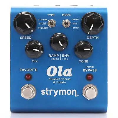 Strymon Ola DBucket Chorus And Vibrato Guitar Effect Pedal Has Bad Pot #50857 • $250