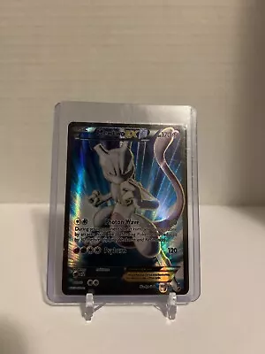 Pokémon TCG Mewtwo-EX BREAKthrough 157/162 Holo Full Art Moderately Played. • $9.99