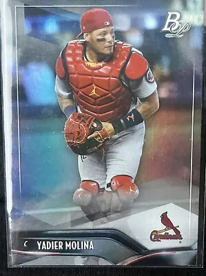 Yadier Molina 2021 Bowman Platinum Card #97 St. Louis Cardinals Puerto Rico M  • $0.99