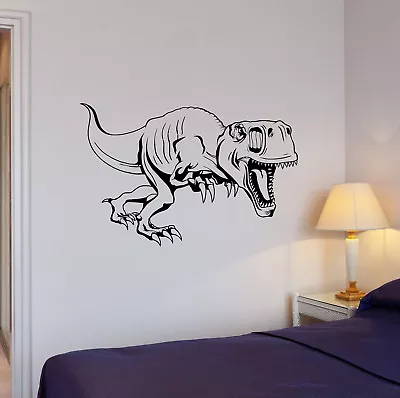 Wall Decal Dinosaur T-Rex Tyrannosaurus Monster Lizard Vinyl Sticker (ed1404) • $21.99