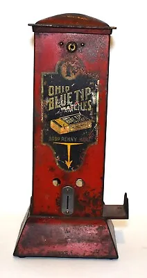 Vintage 1 Cent OHIO Blue Tip BOOK MATCHES Coin Op Dispenser Vending Machine • $695