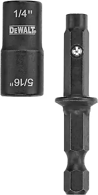 Double Ended Nut Driver 1/4In+5/16In DWADEND14516 - Magnet Detachable Durable • $9.22