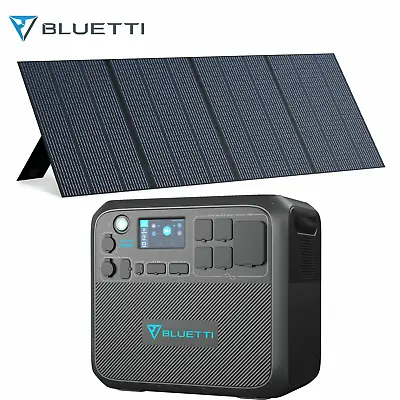 BLUETTI AC200MAX Power Station 2200W Generator MPPT +350W Solar Panel Solar Kit • $2249.10
