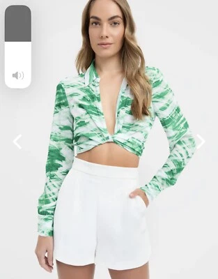 $25 • Buy Ladies Kookai Tie Top Size 42 - 12 Worn Once
