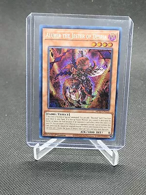 Aluber The Jester Of Despia Prismatic Secret Rare 1st Mp22-en123 Yugioh! • $5.99