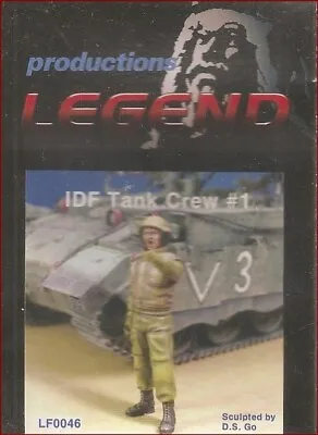 Legend Productions IDF Tank Crew #1 1/35 Scale Model Kit • $7.38