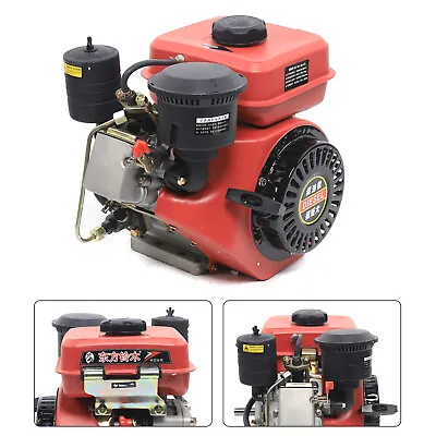 3HP Diesel Engine 196CC 4 Stroke Single Cylinder Air Cooled Manual Recoil Start • $226