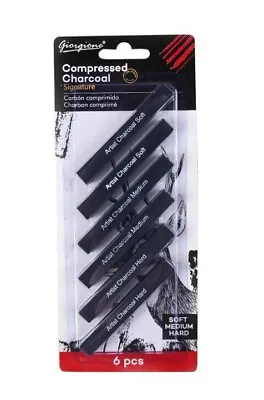 A3/A4/A5 30 Sheets 160gsm Sketch Pad Drawing Paper Wood Charcoal Sticks Woodless • £14.99