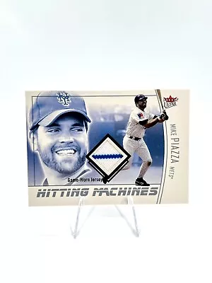 Mike Piazza 2004 Fleer Ultra Hitting Machines Game Worn Jersey #HM-MP New York • $9.99