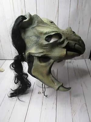 F Vintage Halloween Scary Creature Mask Paper Magic Group Head Face Costume 1996 • $44.99