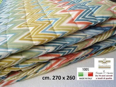 Quilt Bedspread Quilt Missoni Double Cms. 270 X 260 • $620.28