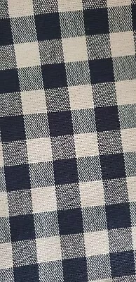 Laura Ashley Black Gingham Fabric/Material • £4.75