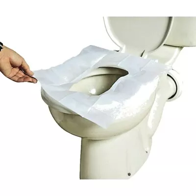 £2.99 • Buy NEW DISPOSABLE TOILET SEAT COVERS Camping Festival -10 Paper Pocket Size Tissues