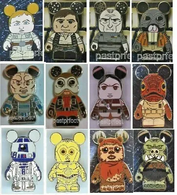 Disney Pin Star Wars Vinylmation Series 1 2 3 Mystery Chaser WDW Pick Low As $6 • $10