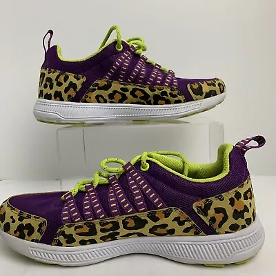 Supra Womens Owen Purple Cheetah Size 9 • $25.95