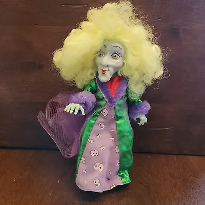 Vintage 1987 Moon Dreamers Evil Scowlene WITCH Doll 8  Ugly Glow In Dark Hasbro • $39.99