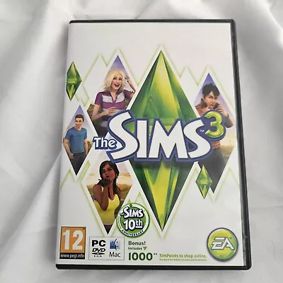 The Sims 3 (PC And Max Macintosh Game) 2009 With Manual And Code • £0.99