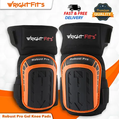 £22.95 • Buy WrightFits Robust Pro Gel Knee Pads Heavy Duty Gel Cushion Knee Protection 805.