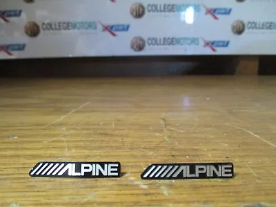 Jaguar X-type Genuine Pair Of Front Speaker Cover Alpine Badge Set Used • £19.99