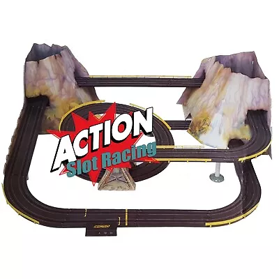 Micro Scalextric 1:64 Mountain Rally CARDBOARD ONLY • £14.99