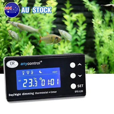 $55.49 • Buy Dimming Reptile Digital Temperature Controller Day & Night PID Thermostat Timmer
