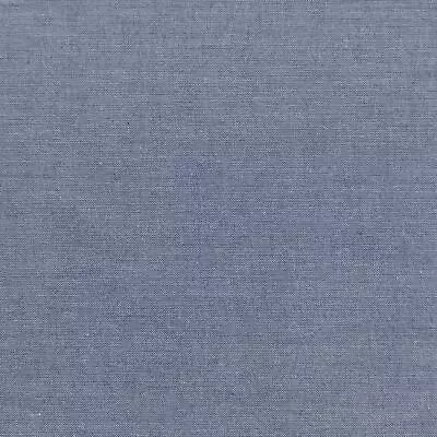 $7.01 • Buy Tilda Chambray Dark Blue Norwegian Designer Tone Finnanger 1/2 Yd