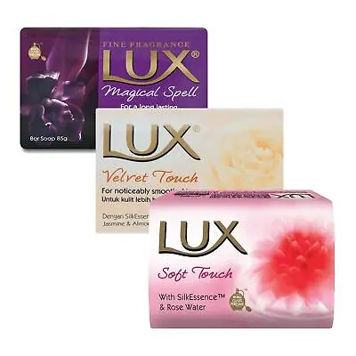 £6.99 • Buy 6 X LUX Fragranced 85g Soap Bars - Choose From 3 Scents!