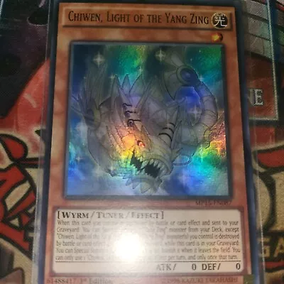 Yu-Gi-Oh! TCG Chiwen Light Of The Yang Zing 2018 Mega Tin Pack MP15-EN087... • £8