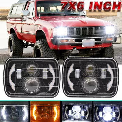 5x7  7x6  LED Headlight Hi-Lo Beam DRL For Toyota Pickup 1982-1995 Truck 4Runner • $95.99