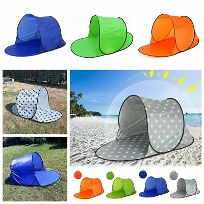 $26.39 • Buy PopUp Camping Beach Tent Portable Waterproof Sun Shade Shelter Fishing Tent