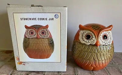 New In Box Cracker Barrel Owl Cookie Jar • $26.43