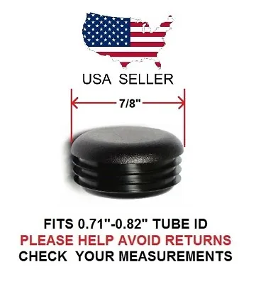 7/8 Inch Round Tubing Plug/end Cap 7/8  Quantity 4 • $4.65