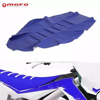 Blue Gripper  Seat Cover For YAMAHA HONDA KAWASAKI SUZUKI DRZ WR CRF KX 250 450 • $18.99