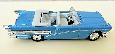 New Ray 48706 1:43 City Cruiser Collection 1958 Teal Blue Buick Convertible Car • $11.89