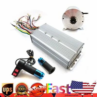 72V 3000W High-speed Brushless Motor Kit With Controller For Go Kart E-Scooter ! • $201.40