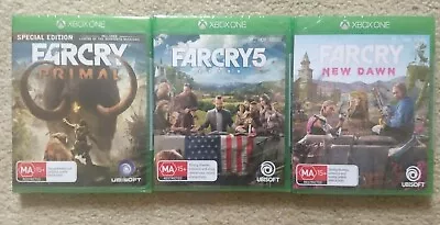 $85 • Buy New Far Cry Primal  & Far Cry 5 & Far Cry New Dawn Xbox One Games
