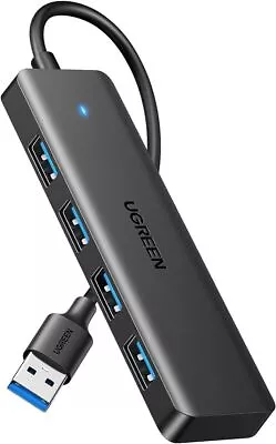 UGREEN USB 3.0 Hub 4 Ports USB A Splitter Ultra-Slim USB Expander For Mouse • $10.99