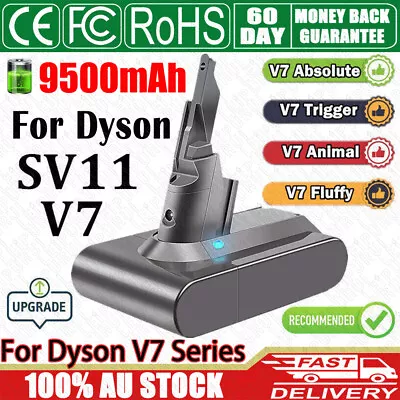 9500mAh For Dyson V7 Battery V7 Animal V7 Motorhead V7 Absolute Cord-free SV11 • $43.98