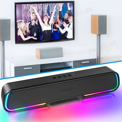 Powerful TV Sound Bar Home Theater Subwoofer Soundbar With Bluetooth Wireless • $19.99