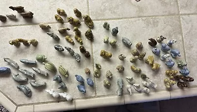 Lot Of 80+ Vintage Wade England Whimsies Red Rose Tea Figures Figurines • $50