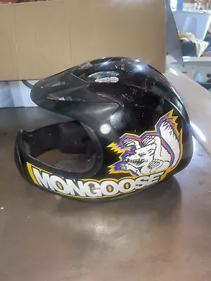 Mongoose Pro Full Face BMX Racing Helmet 90’s J9904 • $89.99