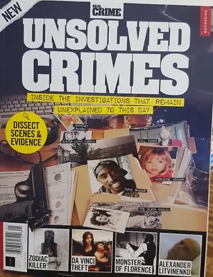 $24.97 • Buy Real Crime UK Unsolved Crimes Issue 3 Tupac Jonbenet Ramsey FREE SHIPPING CB