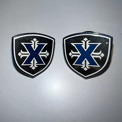 Xavier University Musketeers Logo Lapel Hat Pin Tie Tack NCAA Jewelry Lot Of 2 • $22.49