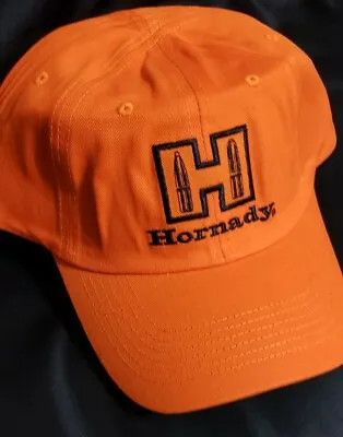 $15.99 • Buy Hat Cap Licensed Hunting Hornady Ammunition Blaze Orange OC