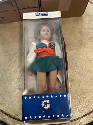 Miami Dolphins Cheerleader Doll-America's Sweethearts-Caroline *Package Rough* • $79.99