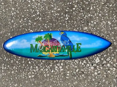 $25 • Buy 24” Margaritaville Parrot Airbrushed Surfboard Sign Wall Art Tiki Decor