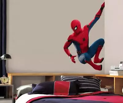 Spider Man Wall Sticker Decal DIY Art Mural Marvel Super Hero WC13 • £18.97