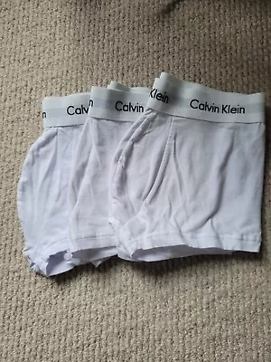 Calvin Klein Boxers White Small • £15