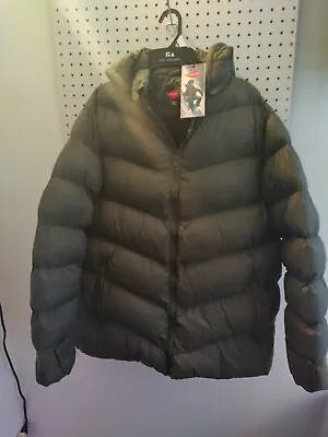 Men's Bubble Coat (olive Green) • $65